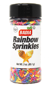Rainbow Sprinkles (Badia) 3 oz Cheap Pice
