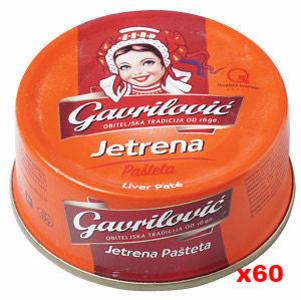 Pork Pate (gavrilovic) CASE (60x3.53oz(100g)) Discounts Sale Online