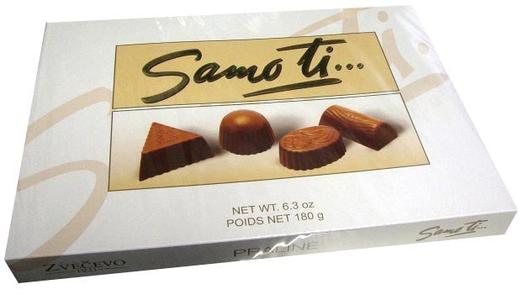 Praline Chocolate Gift Box, SAMO TI, 180g Sale Official