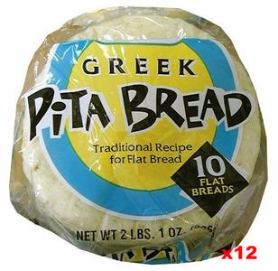 Pita Bread ,10 count (Grecian Delight) CASE (12 PK - 12 x 10 ct pkgs) Get Authentic Cheap Online