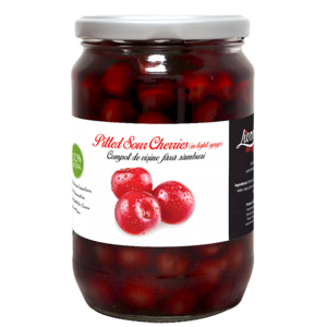 Pitted Sour Cherries in Light Syrup (Livada) 690g Genuine Cheap Online