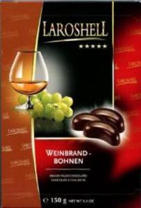 Laroshell Weinbrand Bohnen, 150g (Brandy Filled Chocolates) From China