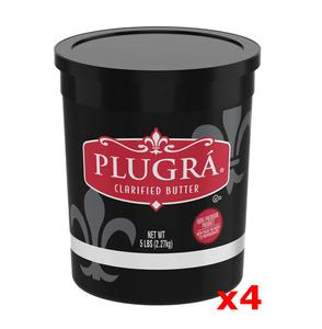 Plugra Clarified Unsalted Butter, CASE (4 x 5 lb Plastic TUBS) Cheap Sale Best Store To Get