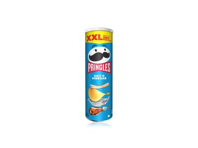 Pringles Salt & Vinegar Flavored Potato Crisps 200g Collections Cheap Online