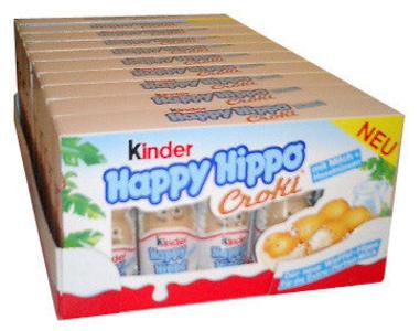 Kinder Happy Hippo - Hazelnut, CASE, 10x(20.7g x 5) Buy Cheap Clearance Store