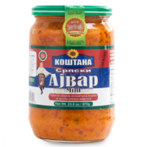 Kostana Serbian Style Ajvar MILD, 23.6 oz (670g) 58133 Perfect Cheap Online