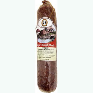 KULEN, Pork and Beef Dry Smoked Salami (George's) approx. 1 lb Buy Cheap For Nice
