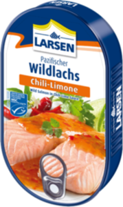 Larsen Salmon Fillet in Zitrone 200g Clearance Discounts