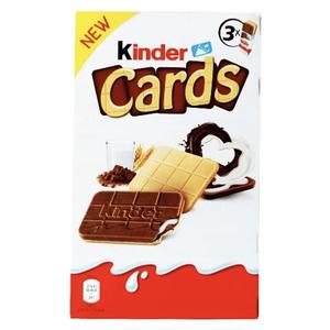 Kinder Cards 3x25.6 g, 3 pack, 2.7oz Official Site