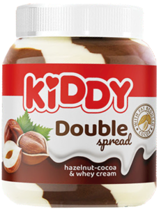 Kiddy Double Spread, Hazelnut-Cocoa-Whey Cream Spread, 350g Clearance Best Store To Get