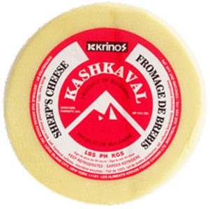 Kashkaval Sheep Cheese (Krinos) approx. 1 kg (2.2 lbs) Get To Buy