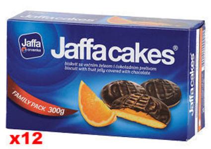 Jaffa Cakes Biscuits, Orange, CASE, 12x300g Buy Cheap Best Sale