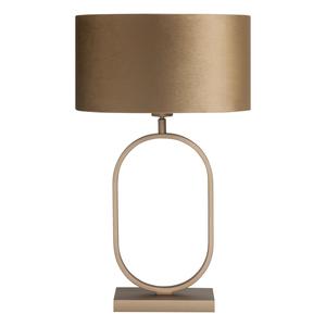 LED Tafellamp poot ovaal | Brons | Verona | 58cm | Excl. Lampenkap Clearance Cheapest Pice
