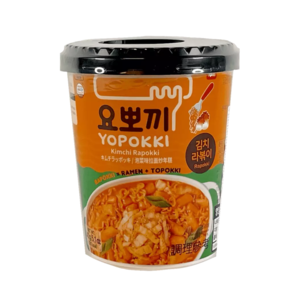 Yopokki Ricecake & Ramen Cup Kimchi 145 g Visa Payment For Sale