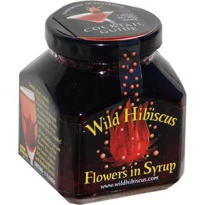 Wild Hibiscus Flowers in Syrup 8.8oz (250g) Clearance For Cheap