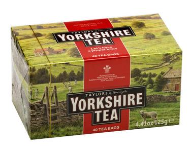 Yorkshire Tea, Red, 40 tea bags (125g) Buy Cheap Looking For