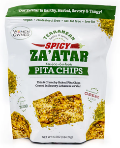 Za'atar Twice-Baked Pita Chips (Terranean) 6.5 oz (184.27g) Sale Visit