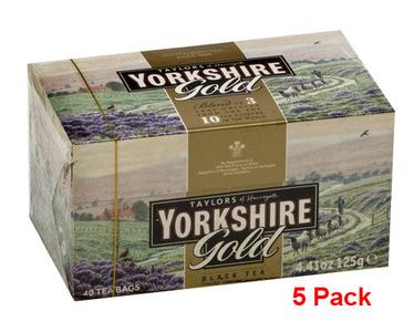 Yorkshire Gold Tea, CASE (5 x 40 tea bags (125g)) Footlocker Pictures Online