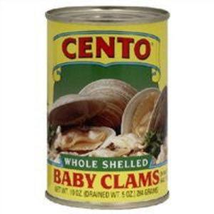 Cento Whole Shelled Baby Clams 10 oz (284 g) Best Store To Get Cheap Online