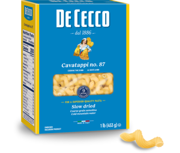 Cavatappi Pasta #87 (DE CECCO) 1 lb (453 g) Discount Huge Surprise