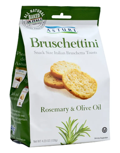 Bruschettini, Rosemary and Olive Oil (Asturi) 120g Sale Wide Range Of