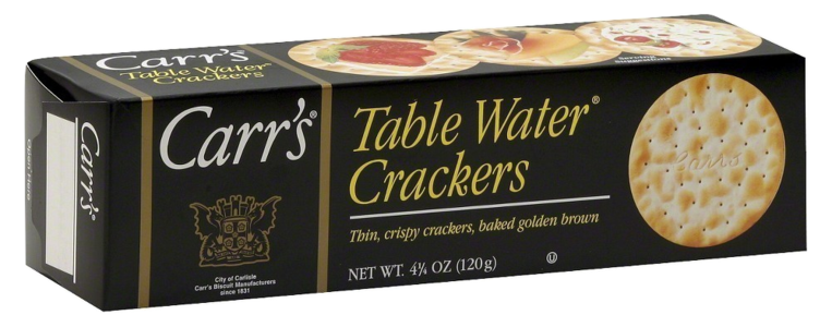 Carr's Water Crackers Golden 4.25oz Release Dates Authentic