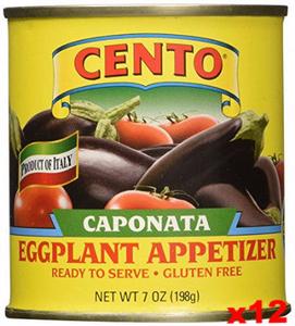 Caponata Eggplant Appetizer (CENTO) CASE (12 x 7 oz) Discount Fashion Style