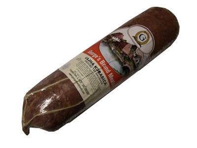 Cajna Kobasica, Smoked Tea Sausage (George's) approx. 1.1lb Discount Cheapest
