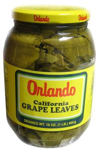 California Grape Leaves -Orlando 2lb jar, DR.WT. 16oz Clearance 100% Original