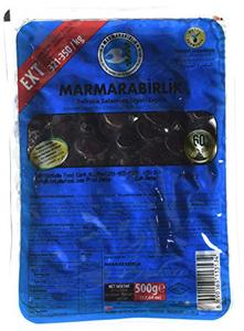 Black Gemlik Olives Extra, 500g XS (321-350/kg) Official Site