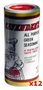 Cavenders All Purpose Greek Seasoning CASE (12x3.25oz) Cheap Get Authentic