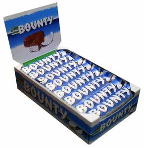 Bounty Milk Chocolate Bar, CASE, 24x57g Online Online Original