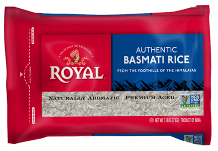 Basmati Rice (Royal) 5 lb Cost Online
