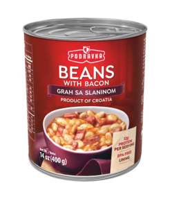 Beans with Bacon (Podravka) 14 oz (400g) Buy Cheap Visit New