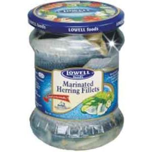 Bismarck Marinated Herring Fillets (Lowell), 13.5 oz Jar Cheap Hot Sale