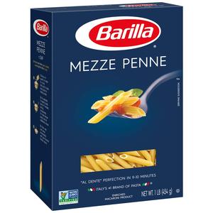 Barilla Mezze Penne Pasta 1lb Discount Cheapest Pice