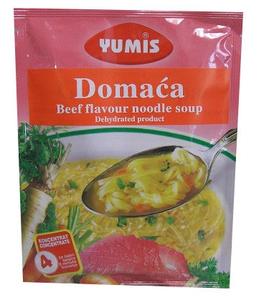 Beef Flavor Noodle Soup, Domaca (Yumis) 65g Free Shipping Discounts