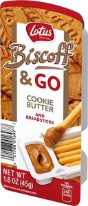 Biscoff & GO Cookie Butter and Bread Sticks (Lotus) 1.6 oz (45g) Clearance Buy