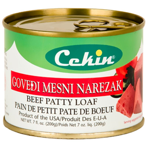 Beef Patty Loaf (Cekin) 200g Cheap Sale Best Store To Get