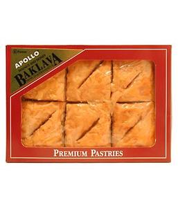 Baklava with Walnuts and Honey, 12pieces(22oz) Reliable
