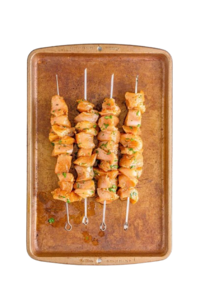 3 Skewers Marinated Chicken Breast Herbs 300g Newest