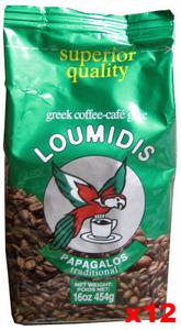 Greek Ground Coffee (Loumidis) CASE (12x16oz) Online Online Original