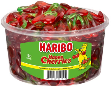 Haribo Happy Cherries, Tub Amazing Pice Cheap Online