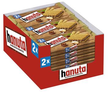 Hanuta Wafers Filled with Hazelnut Creme CASE 18x(2s) Buy Cheap The Cheapest