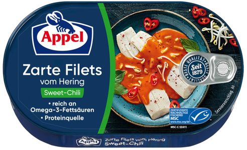 Herring Fillets in Sweet Chili (Appel) 200g Discount Great Deals