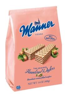 Hazelnut Cream Filled Wafers (manner) 14oz bag Sale Finishline