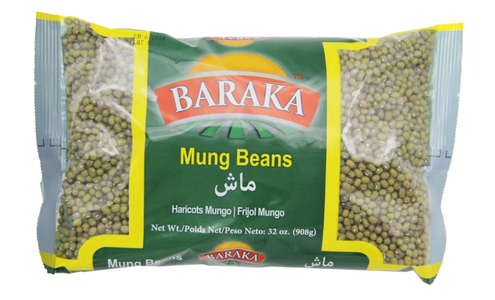 Green Mung Beans (Baraka) 908g Best Pices