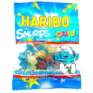 Haribo SOUR Smurf Gummi Candy, 4 oz Cheap Outlet Locations