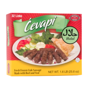 HALAL Cevapi Sausage (Brother And Sister) 1.6 Lbs (640 g) Clearance Footlocker Pictures
