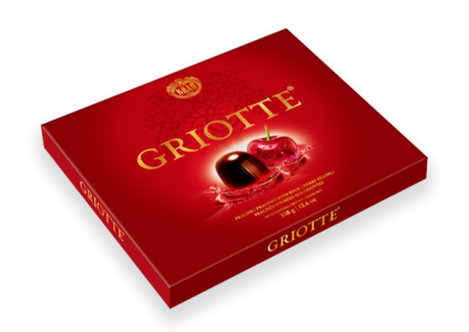 Griotte, (kras) 358g, Chocolates Filled with Sour Cherry in alcohol Free Shipping Looking For